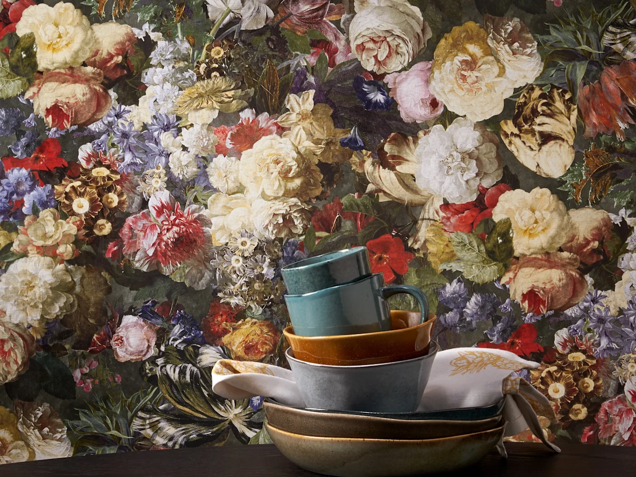 Kwantum Bloemenbehang Romantisch