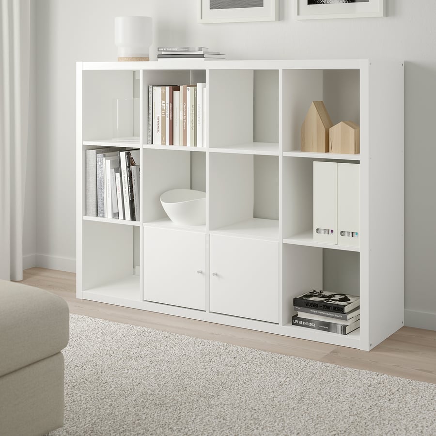 IKEA KALLAX kastje met manden