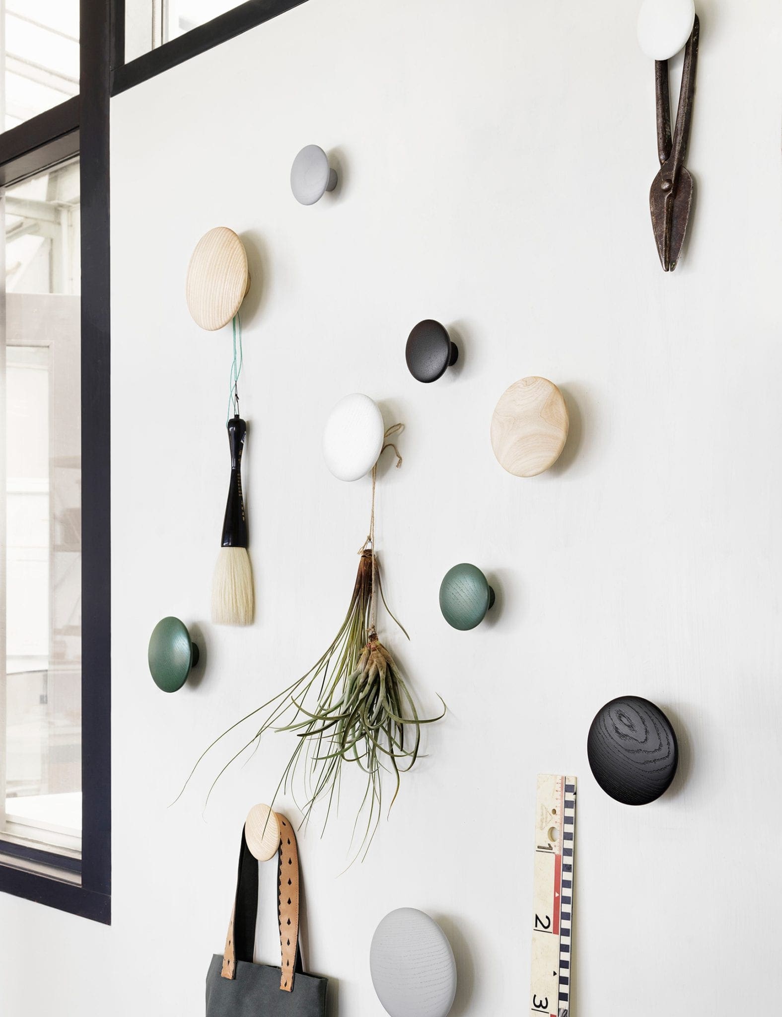 Muuto Dots kapstok hout set