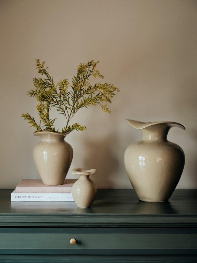 Broste Copenhagen Aardewerken Vaas Nordic Sand