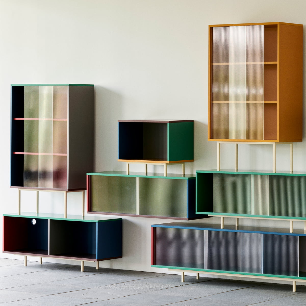 Colour Cabinet Small van HAY
