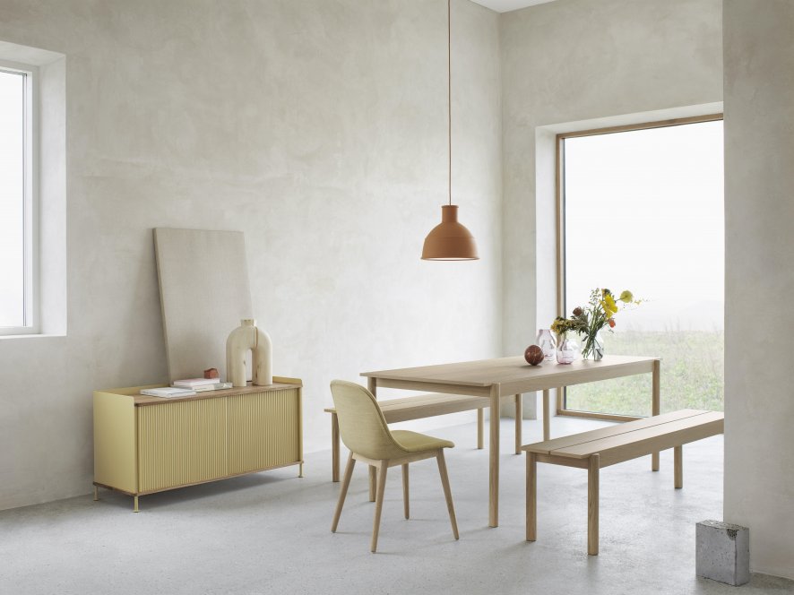 Muuto Unfold wandlamp messing