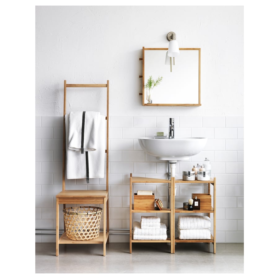 IKEA KALKGRUND Handdoekrek Bamboe