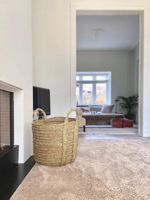 HKliving mand zeegras opberger