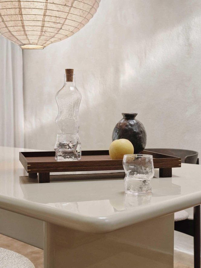 ferm LIVING Domo karaf glas