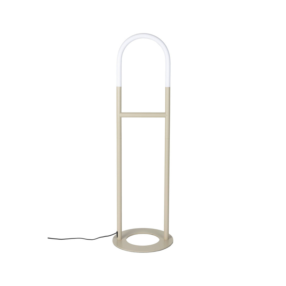 Zuiver Arc staande lamp naturel