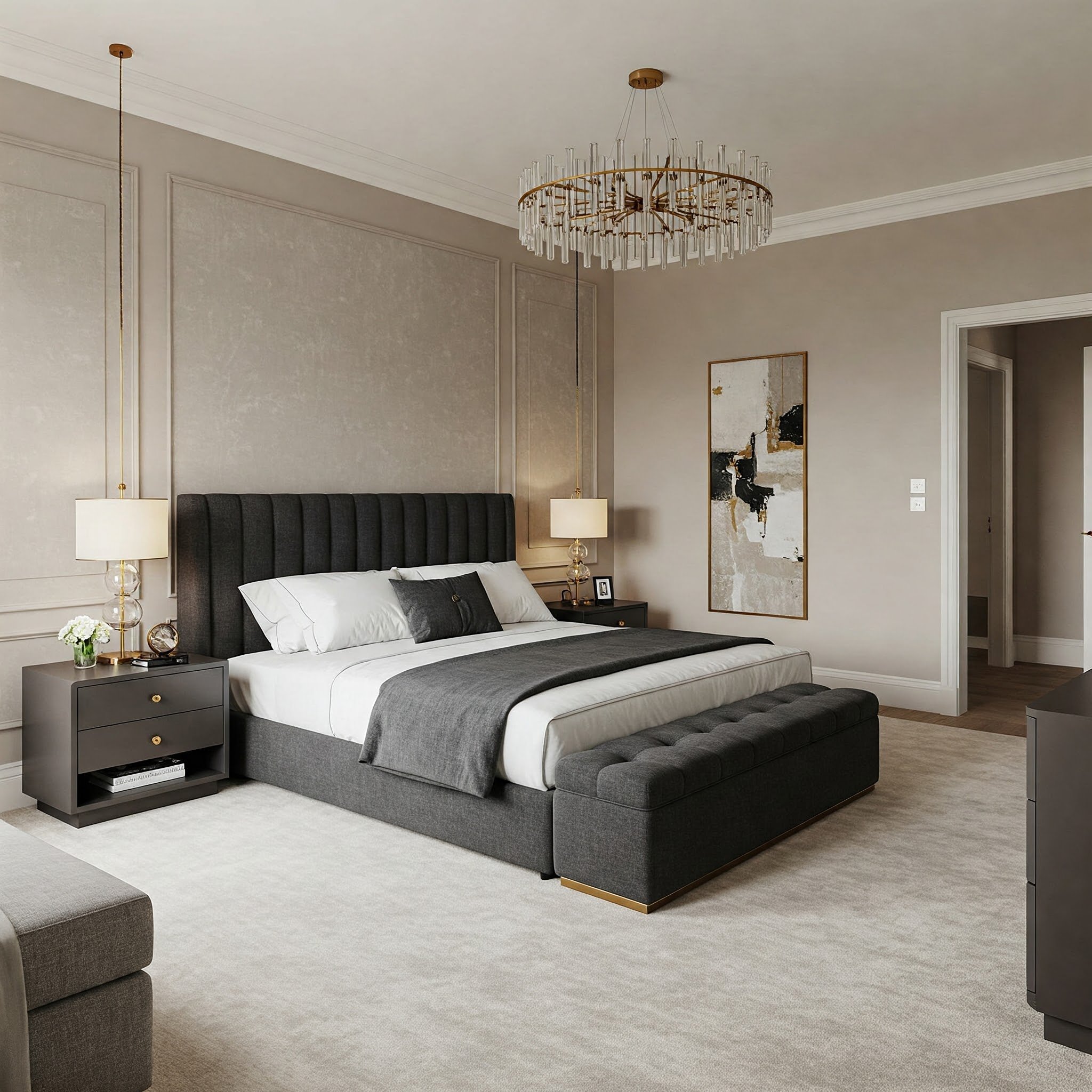 Quiet Luxury Slaapkamer - sfeervolle slaapkamer 10