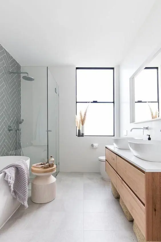 Scandinavisch Badkamer - sfeervolle badkamer 2