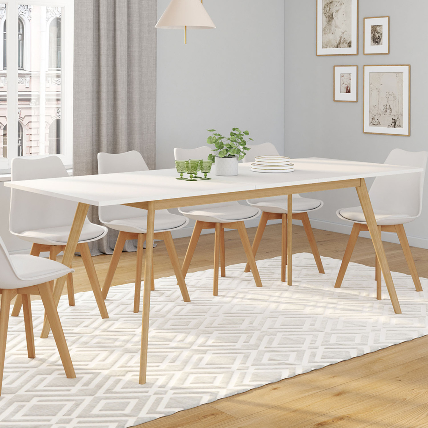 Scandinavisch Eetkamer - sfeervolle eetkamer 9