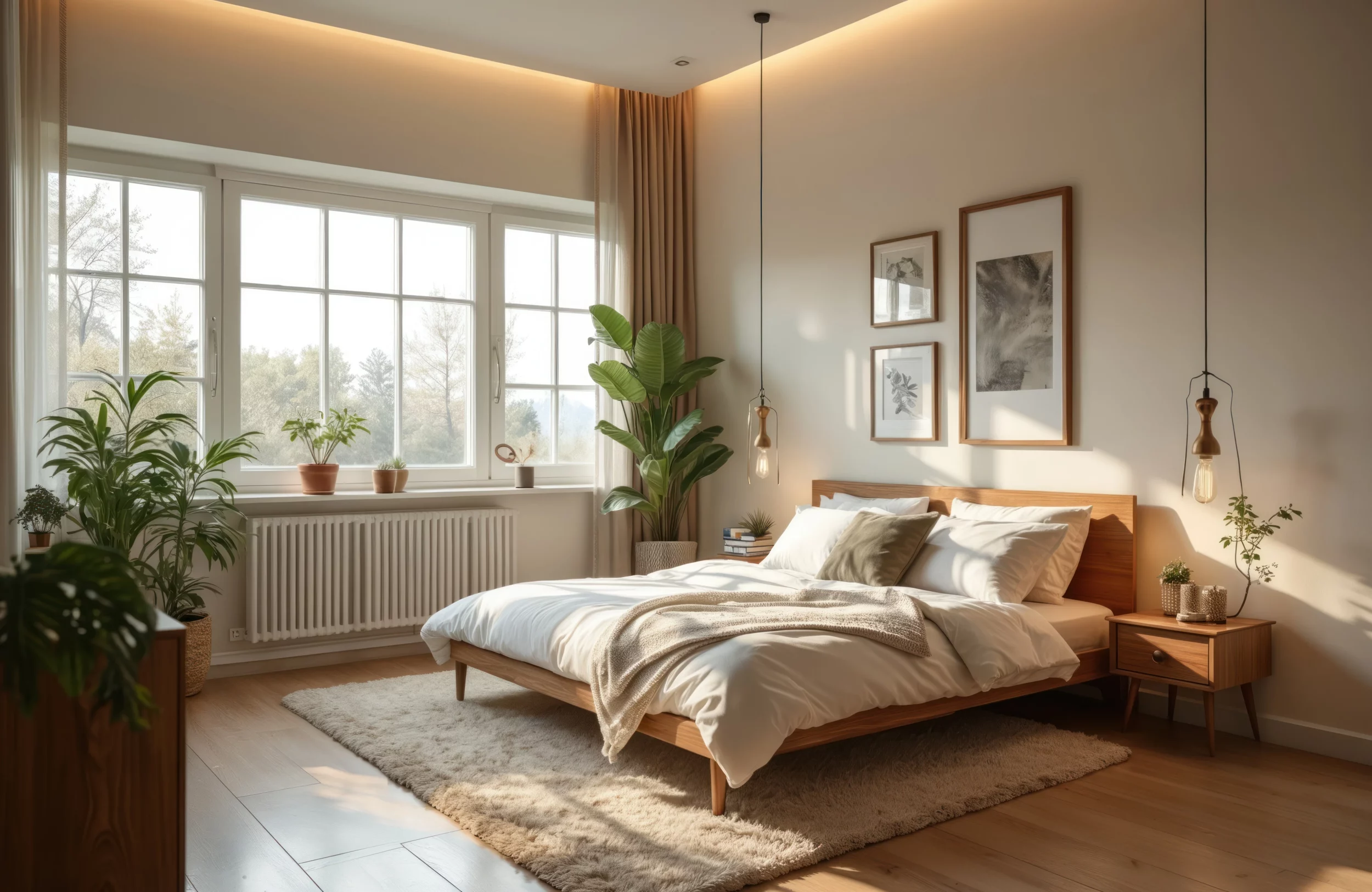 Scandinavisch Slaapkamer - sfeervolle slaapkamer 10