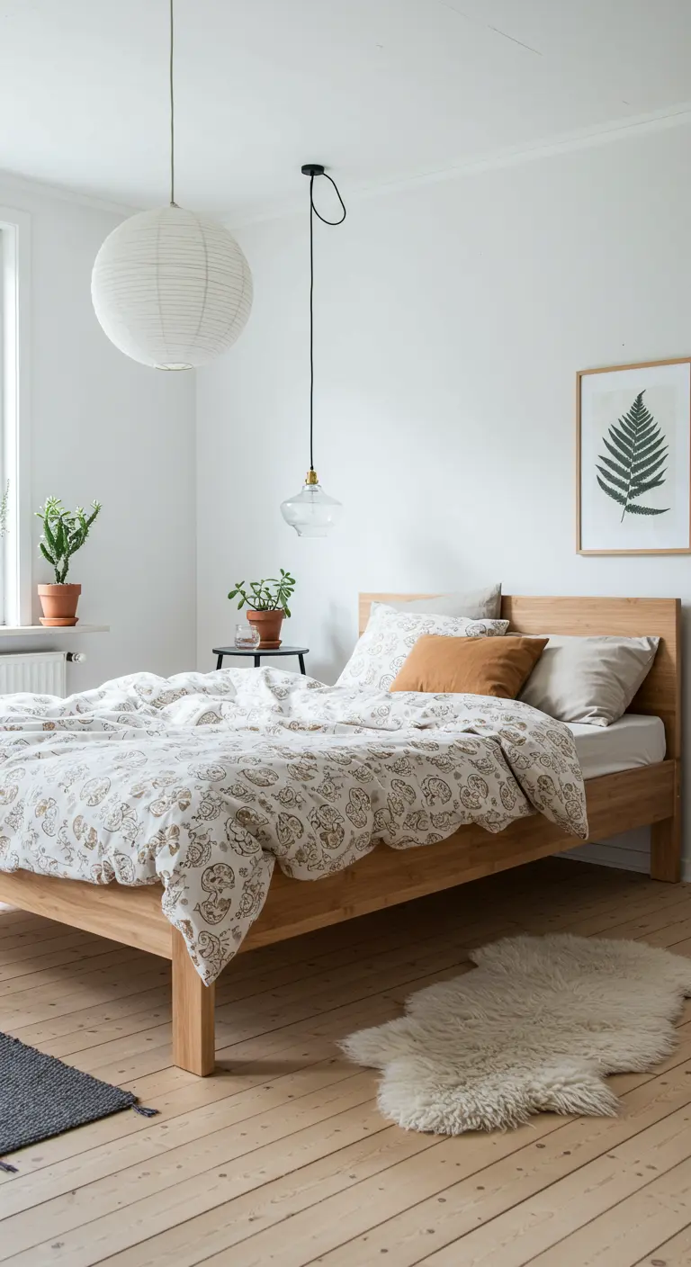 Scandinavisch Slaapkamer - sfeervolle slaapkamer 17
