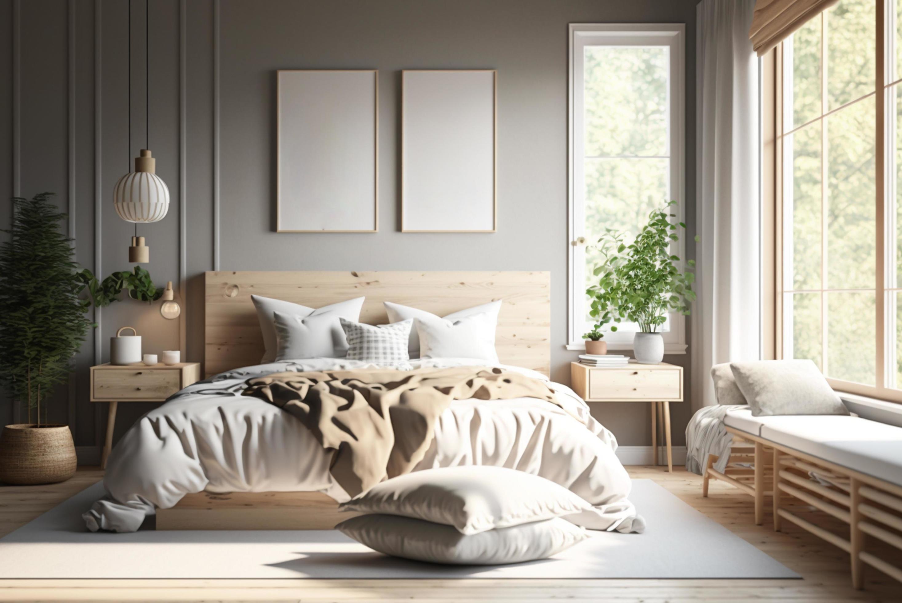 Scandinavisch Slaapkamer - sfeervolle slaapkamer 9