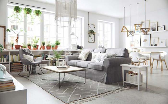 Scandinavisch Woonkamer - sfeervolle woonkamer 3