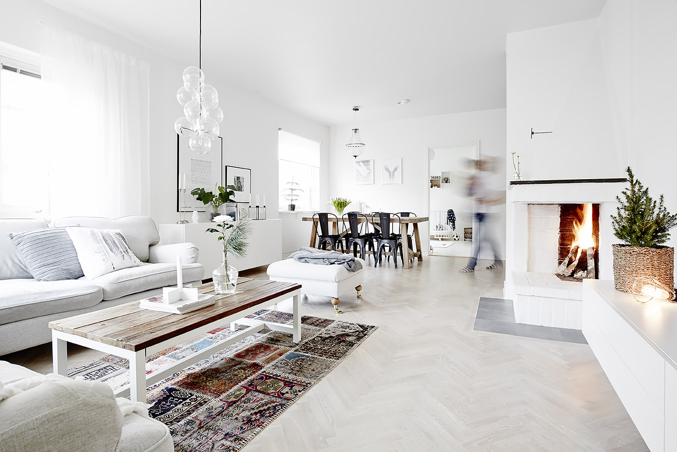 Scandinavisch Woonkamer - sfeervolle woonkamer 4