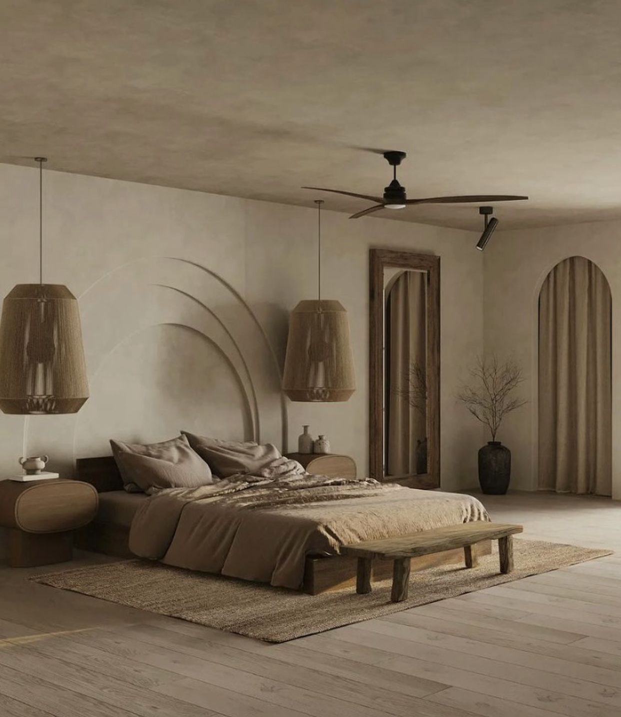 Wabi-Sabi Slaapkamer - sfeervolle slaapkamer 3