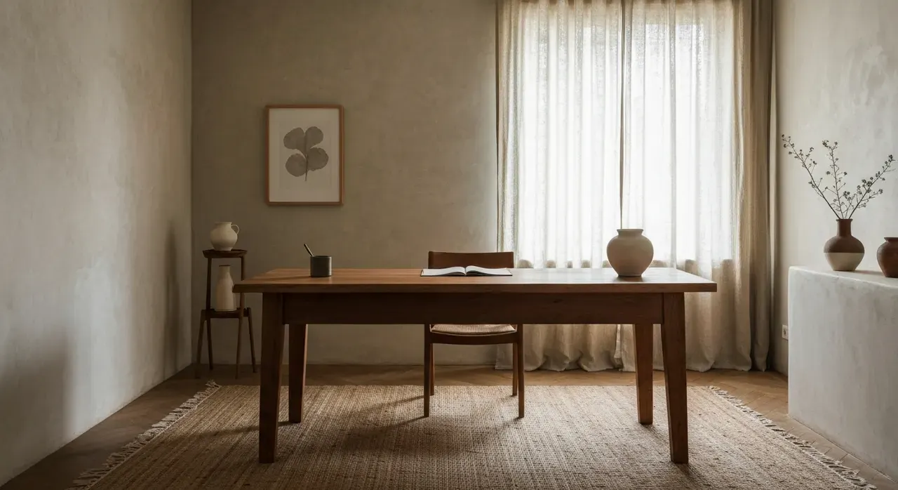 Wabi-Sabi werkkamer