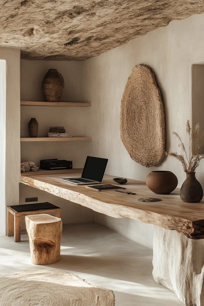 Wabi-Sabi Werkkamer - sfeervolle werkkamer 1