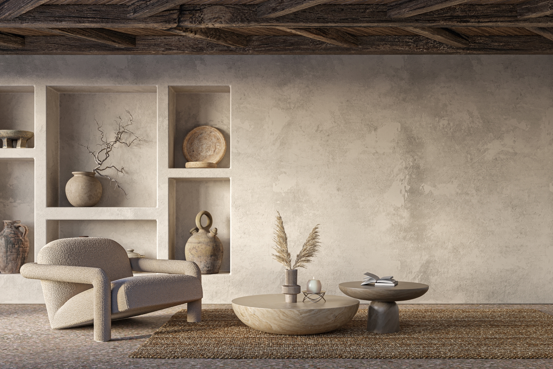 Wabi-Sabi Werkkamer - sfeervolle werkkamer 13
